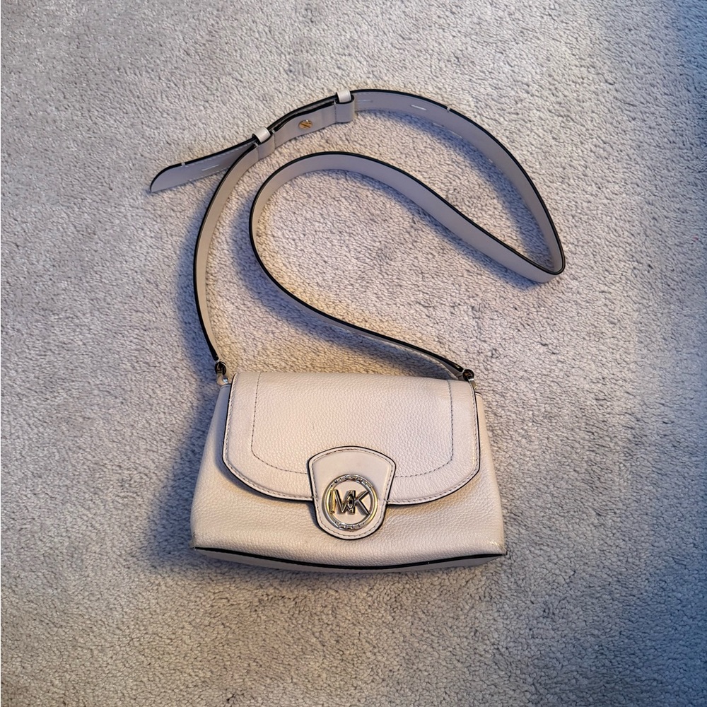 Michael Kors Cream Crossbody Bag